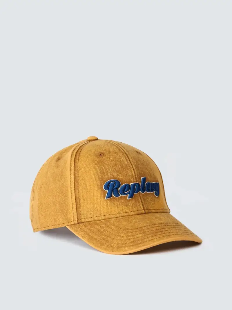 Cappello Con Lettering Ricamato
