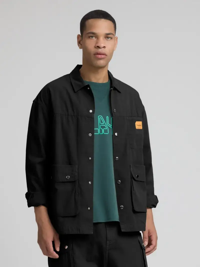 Cargo Shirt In Cotone Replay Inc