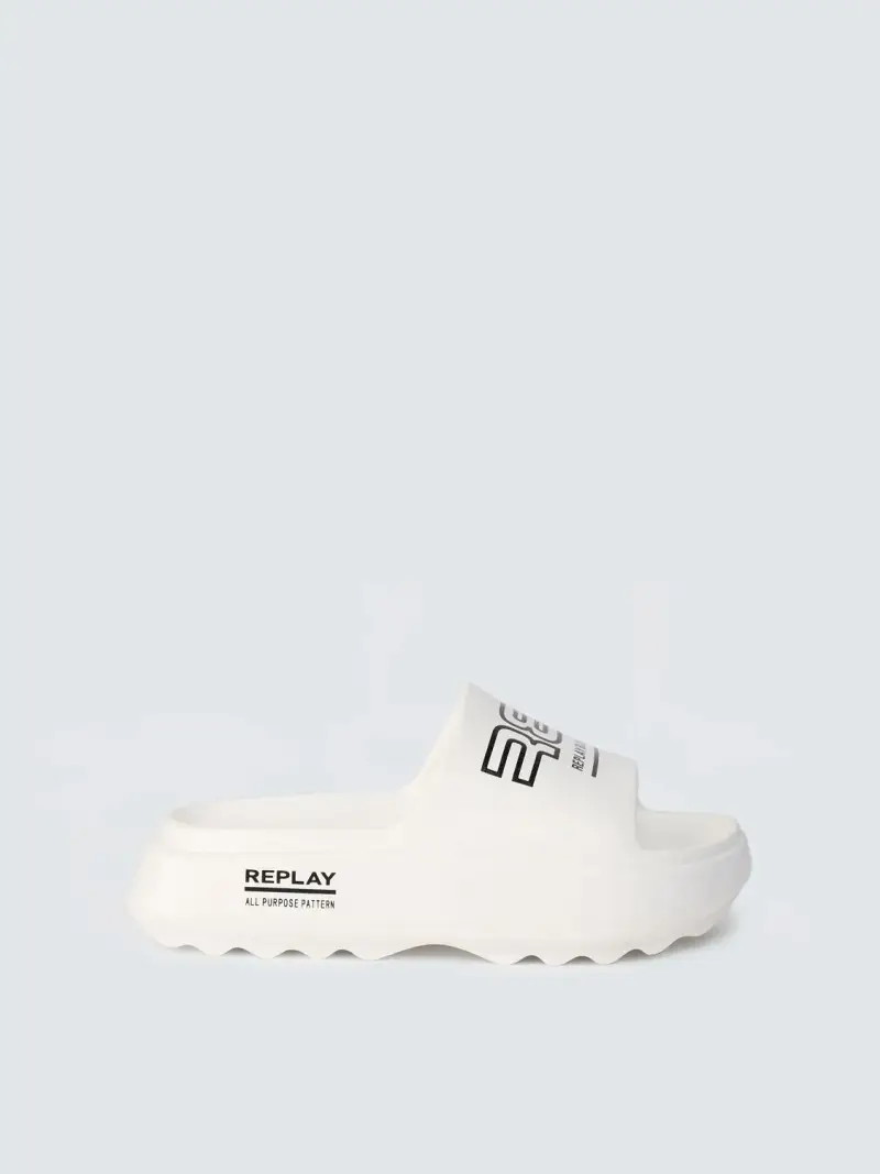 Ciabatte Platform Brixy Print