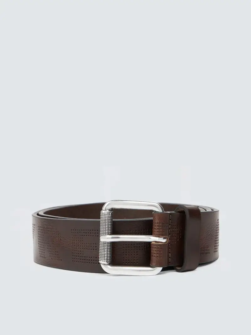 Cintura Con Logo Texturizzato