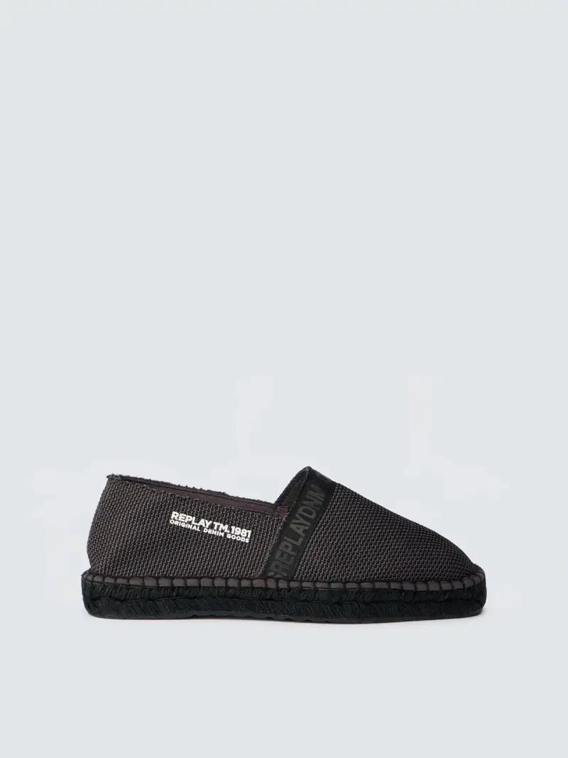 Espadrillas In Tela Cabo Match Marrone