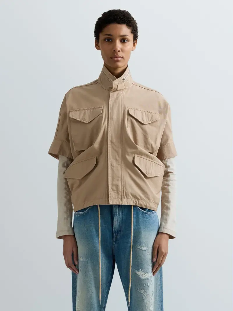 Giacca Comfort Fit A Mezza Manica