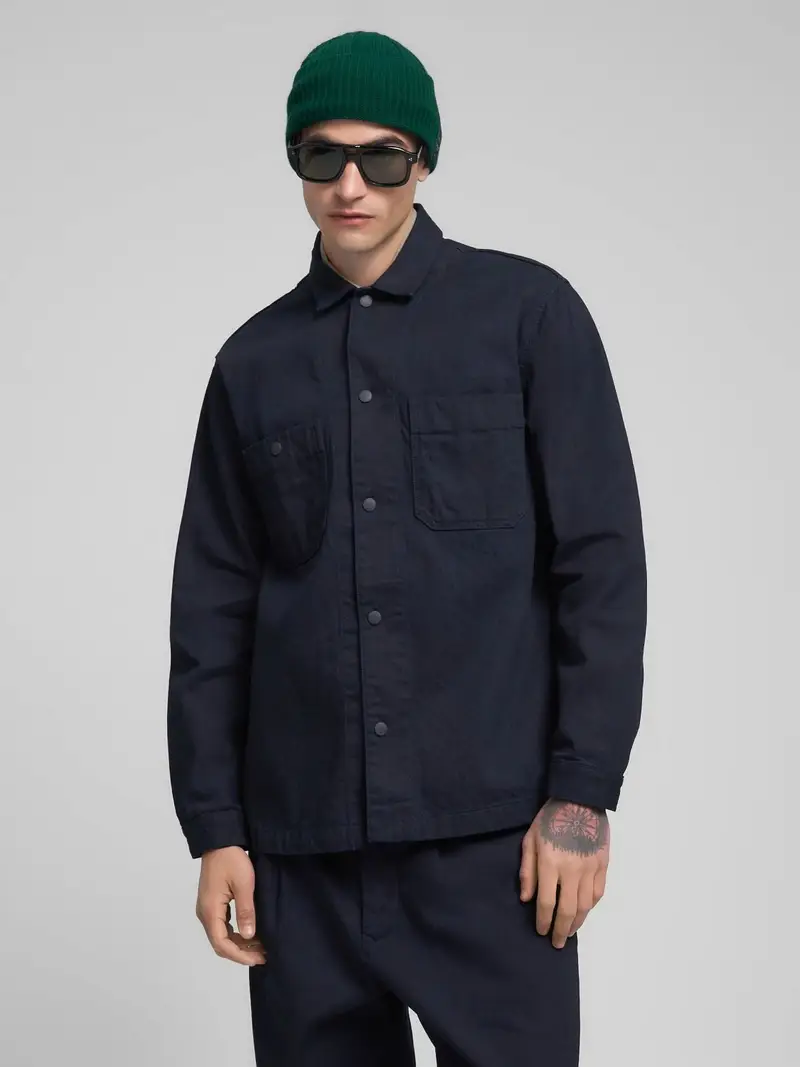 Giacca In Denim Regular Fit