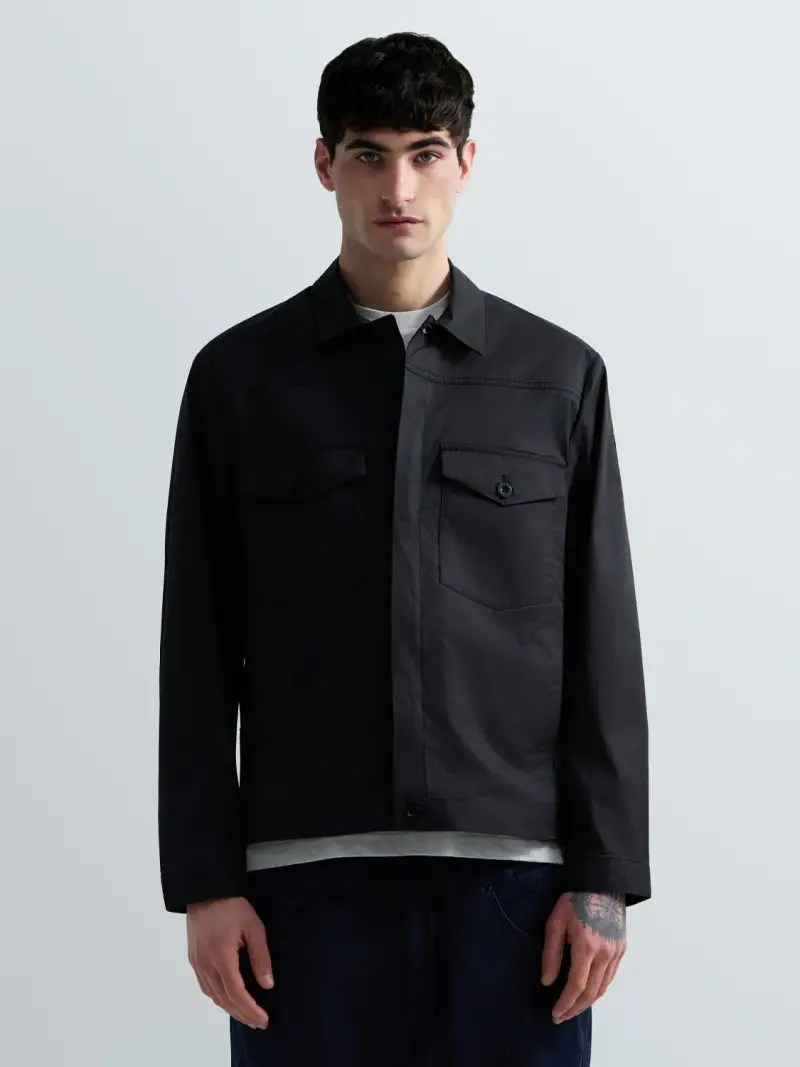 Giacca Regular Fit In Twill