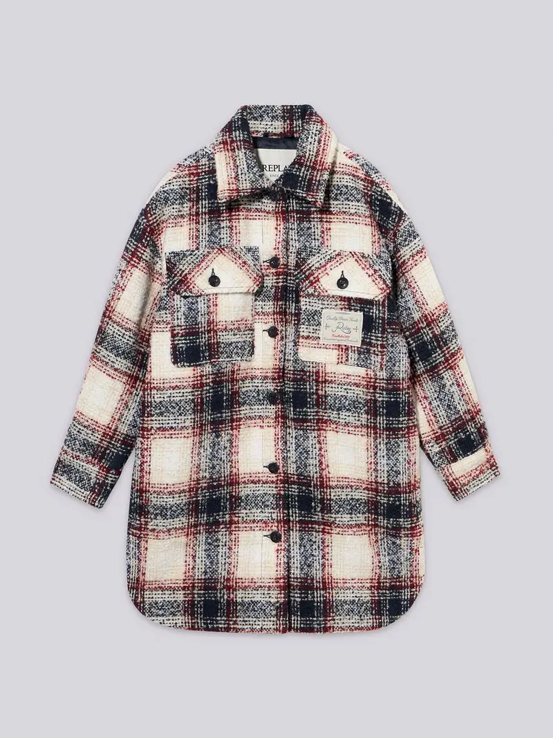 Giubbotto Con Fantasia Check