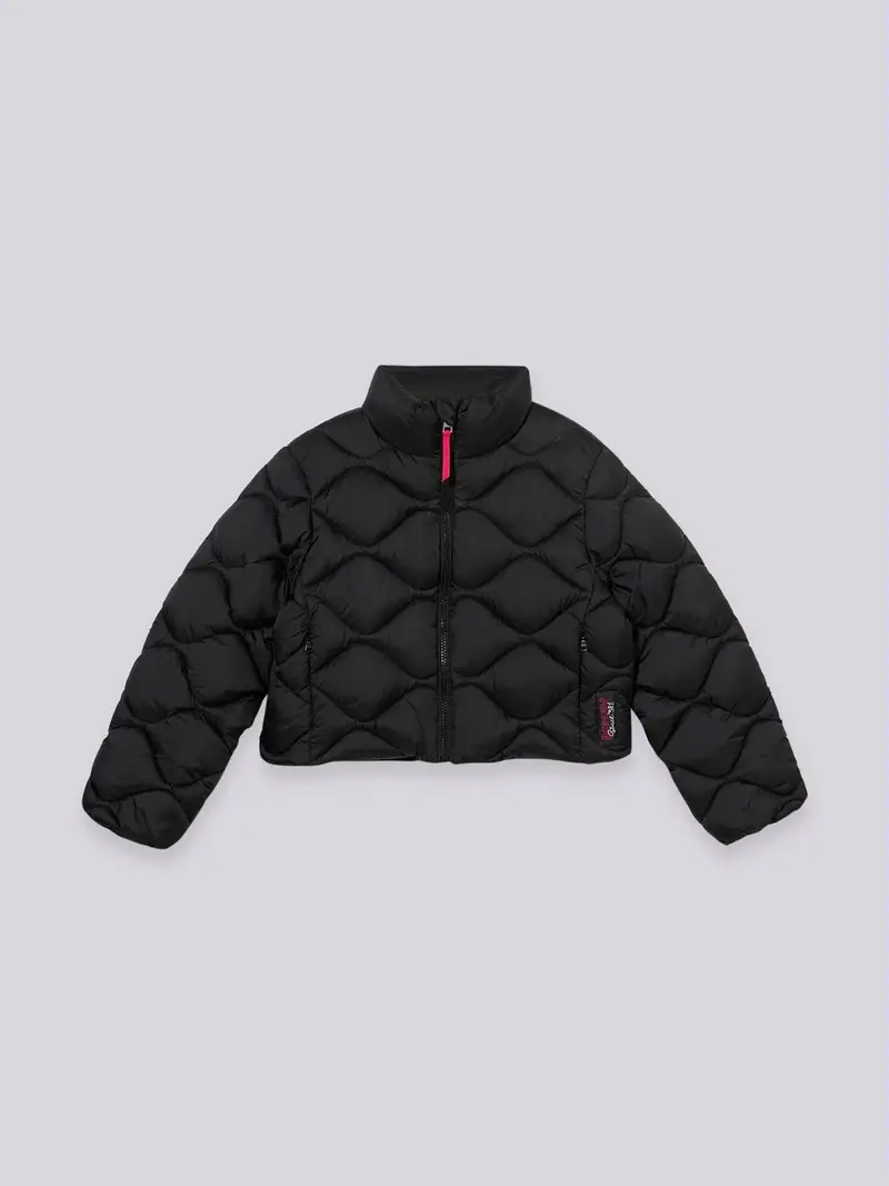 Giubbotto Cropped Full-zip