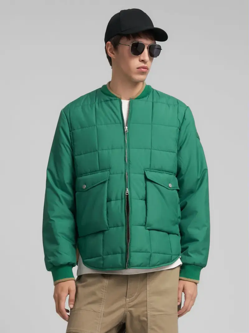 Giubbotto In Poly Ripstop Riciclato