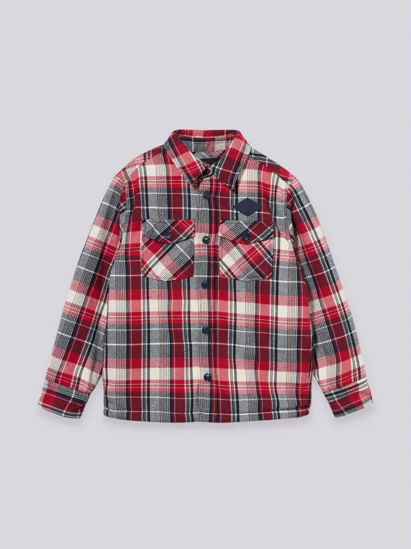 Giubbotto Rider Con Fantasia Check