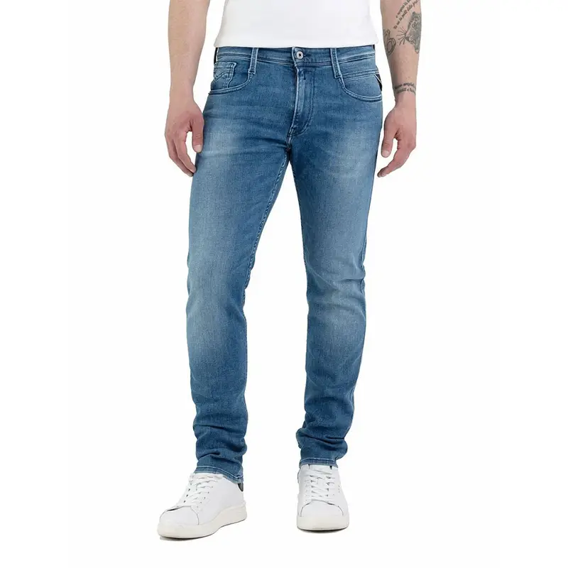 Jeans Anbass Blu Chiaro Uomo 32