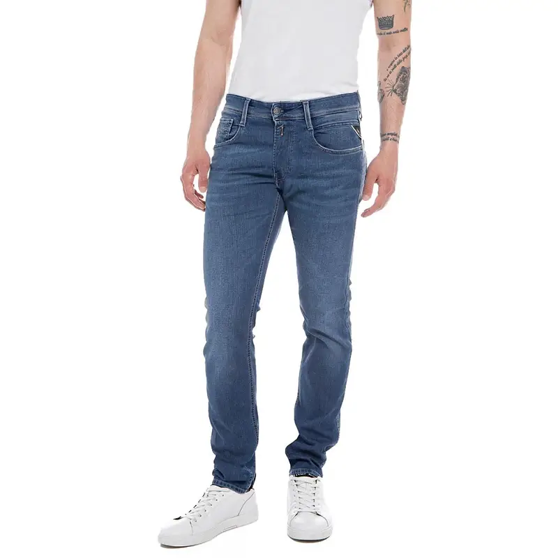 Jeans Denim Ambas Light Blu Uomo 36