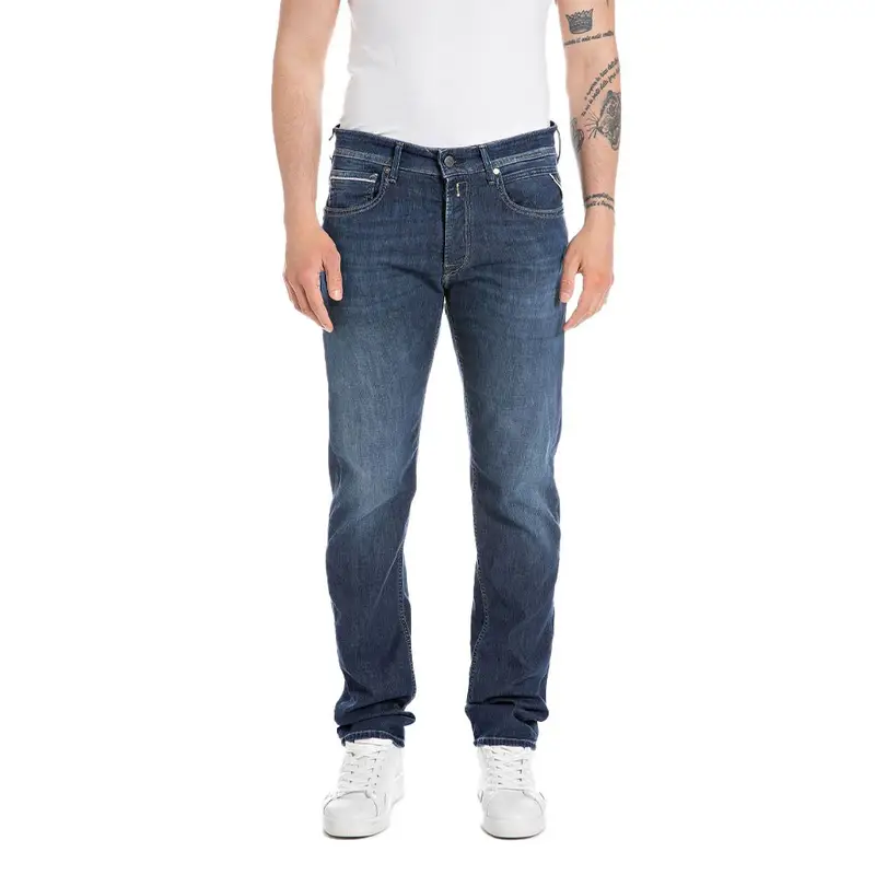 Jeans Grover Xlight + L32 Blu Uomo 36