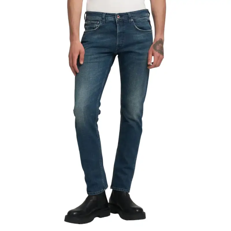 Jeans Uomo Blu Stile Autunno/Inverno - blue / W30_L32