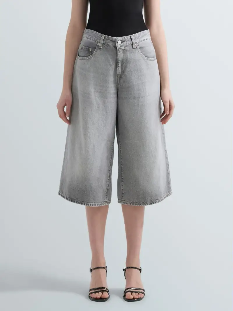 Jeans Wide Leg Vivyette Grigio