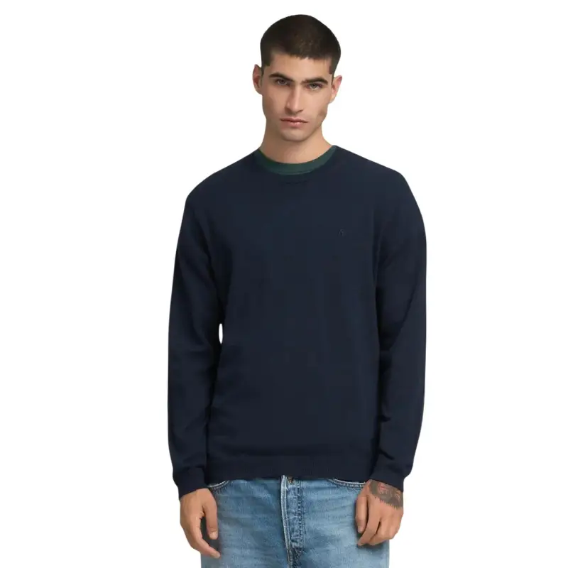 Maglia Uomo Replay Nera Cotone - Autunno/Inverno - blue / 3XL