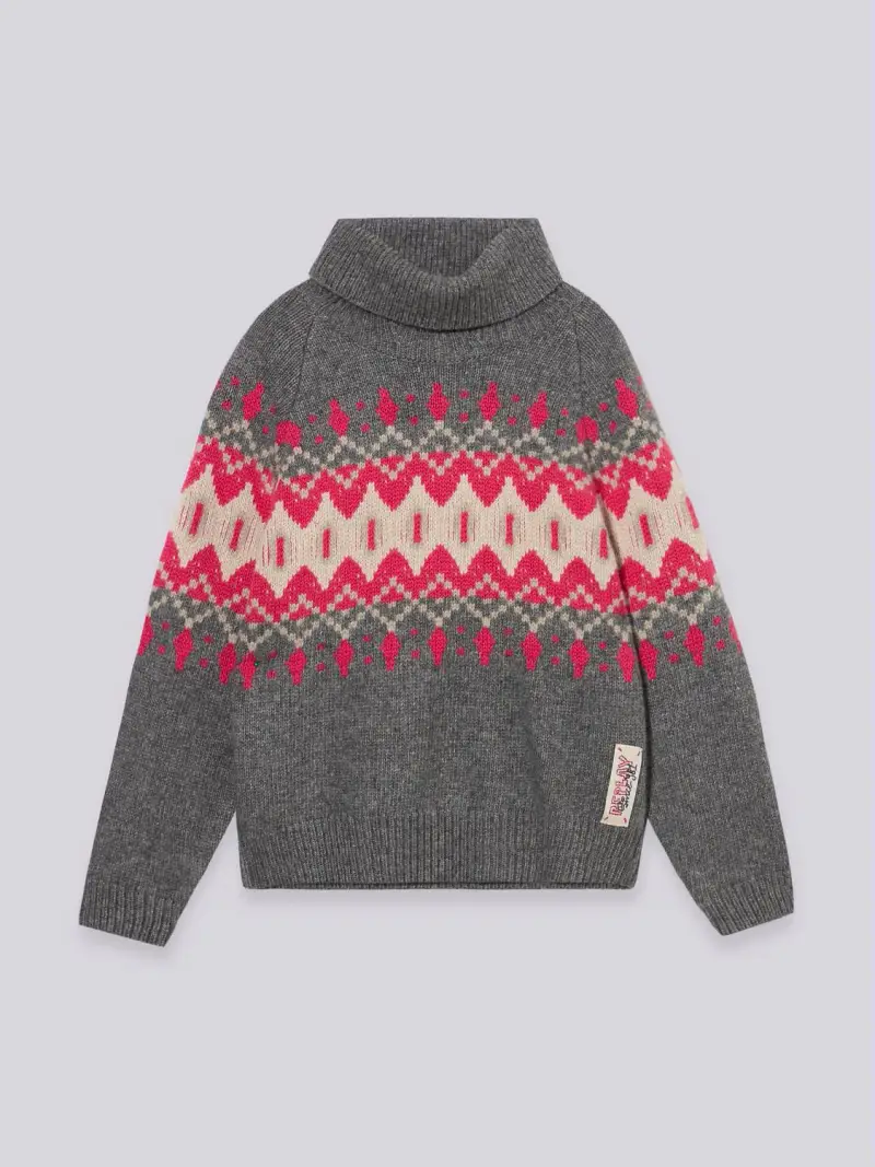 Maglione Con Motivo Fair Isle