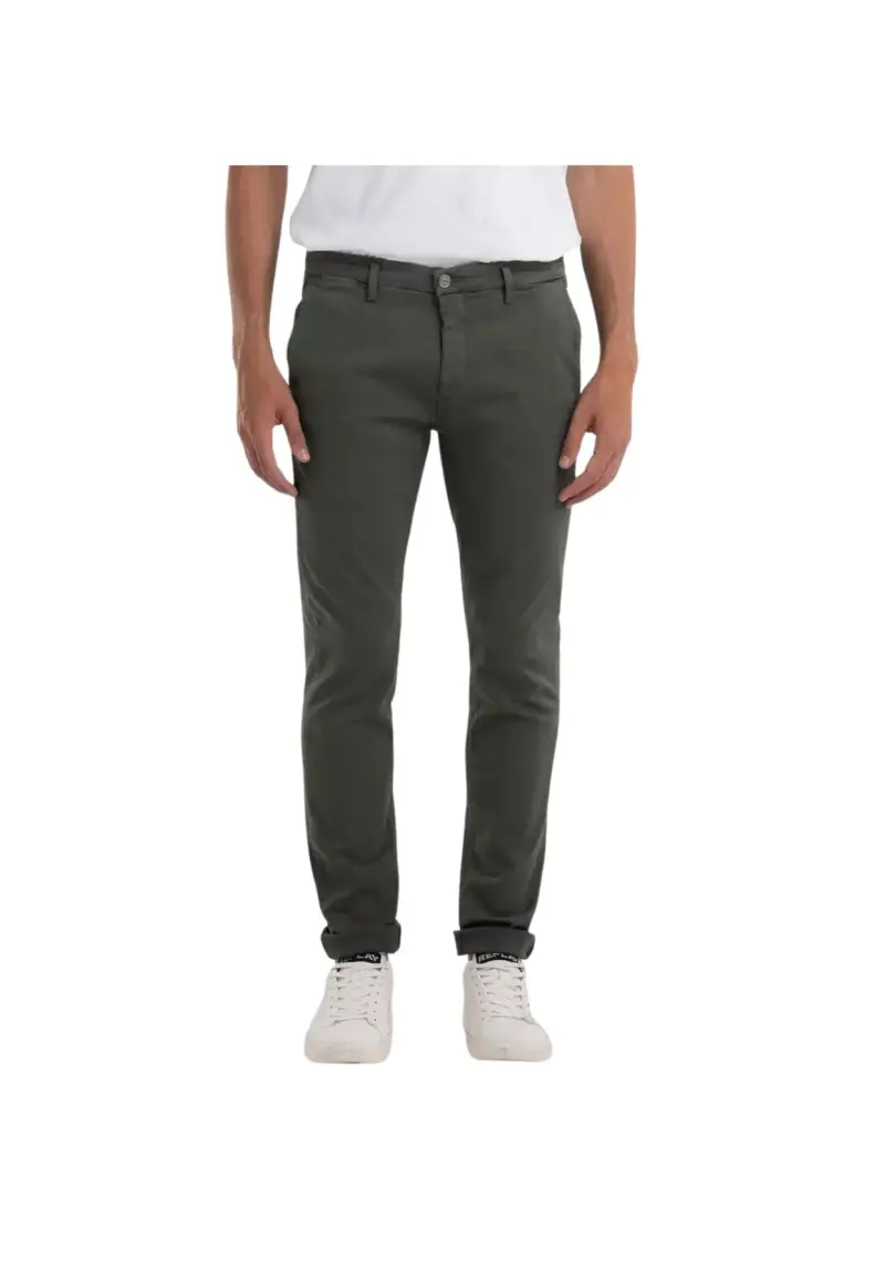 Pantalone chino verde - W29 / Verde