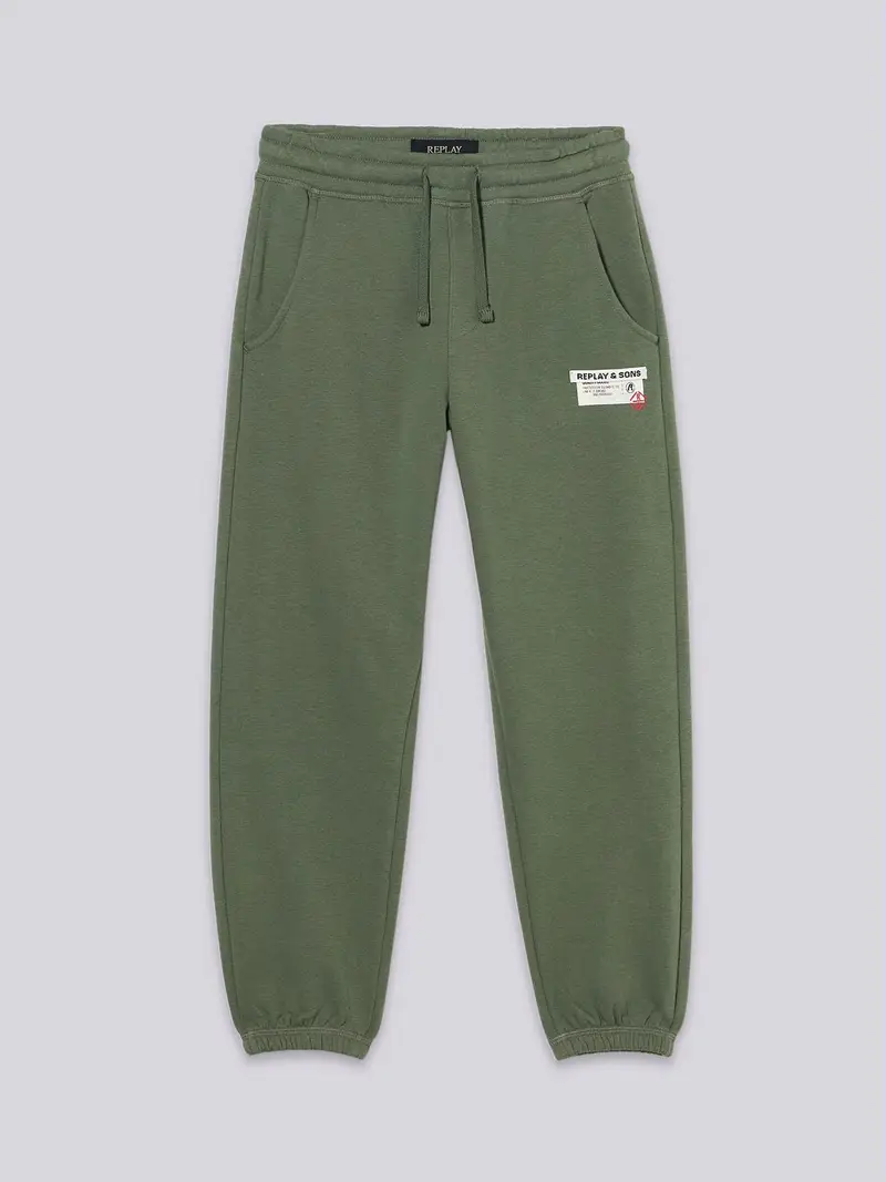 Pantaloni Jogger In Felpa