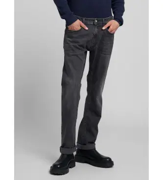 per uomo M1005 000 573B918 Jeans neri Rocco Comfort Fit (36/32), Nero, Casual, Cotone, Denim
