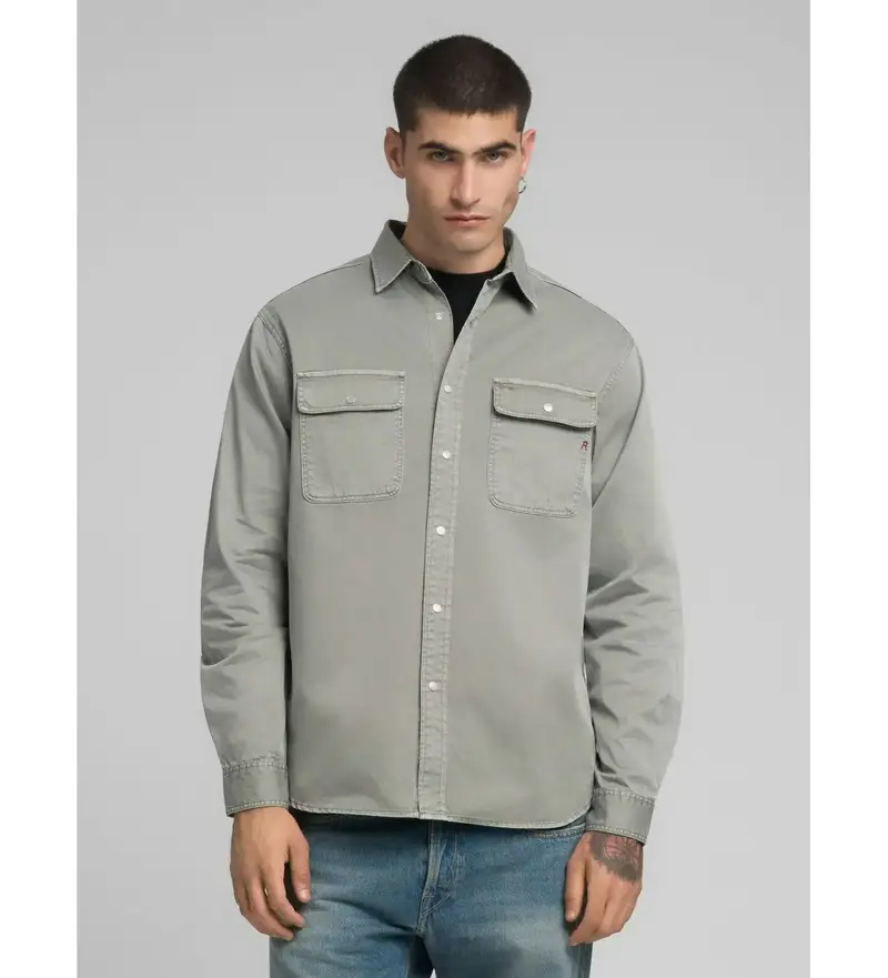 Replay Oxford Uomo Grigio 4048988