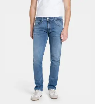 per uomo MA972Z 000 41A182 Jeans in denim blu (31/32), Casual, Cotone