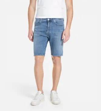 per uomo MA981Y 000 685194 pantaloncini di jeans blu (36), Casual, Cotone, Denim