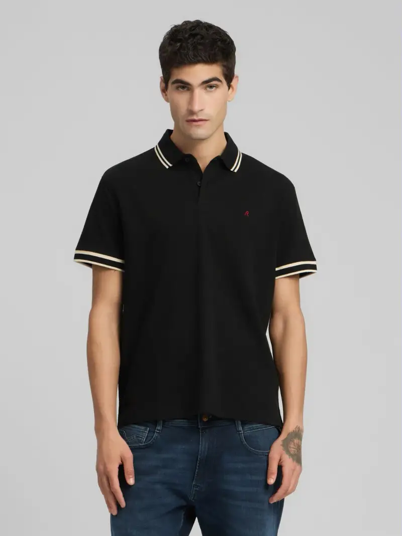 Replay Polo Nero 3110517