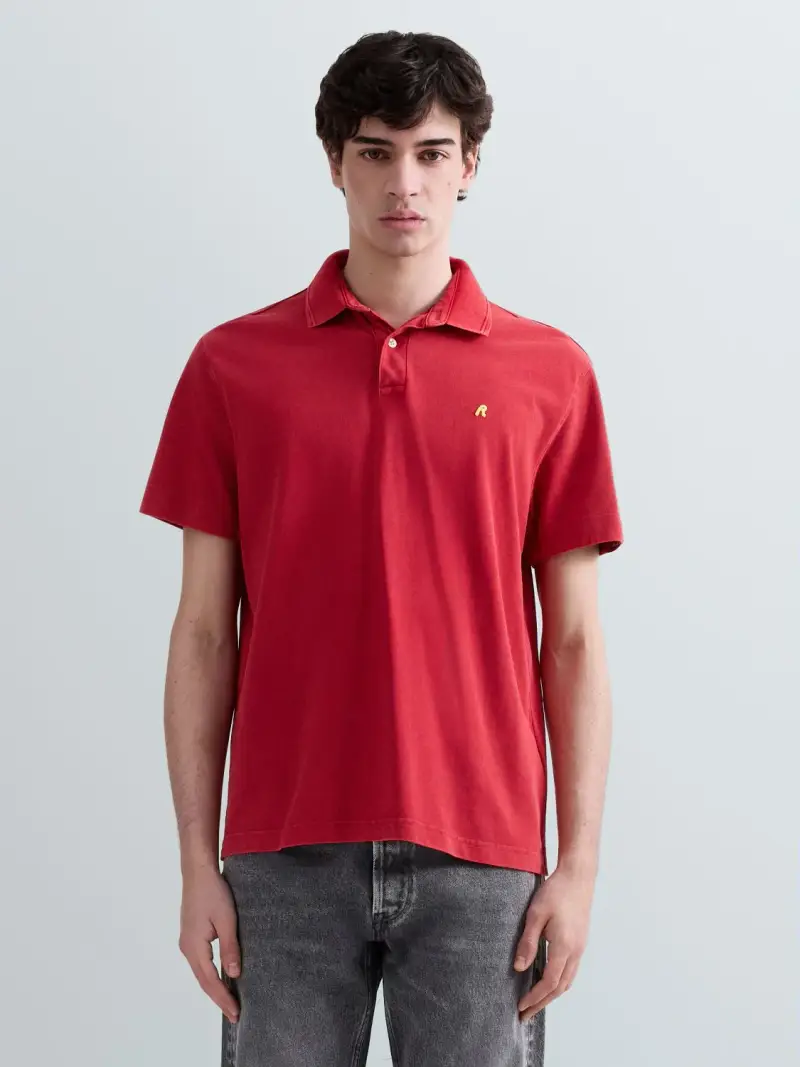 Replay Polo Arancione 4199697