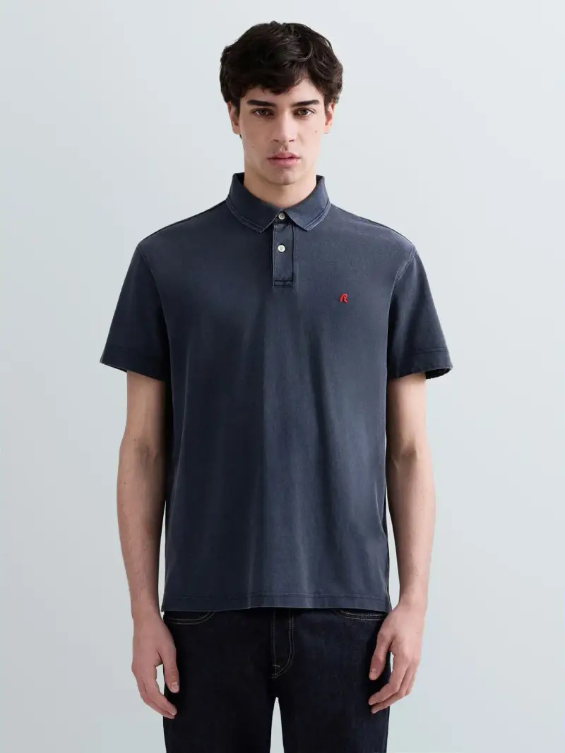 Replay Polo Blu 4199698