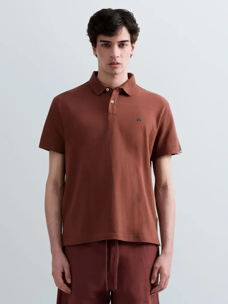 Replay Polo Marrone 4331724