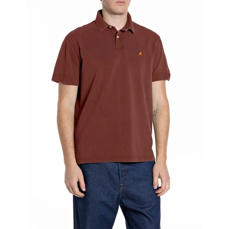 Polo Logo Moro Uomo S