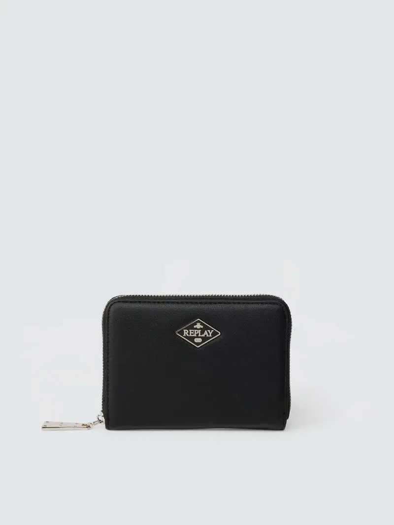 Portafoglio Piccolo Con Logo Rombo