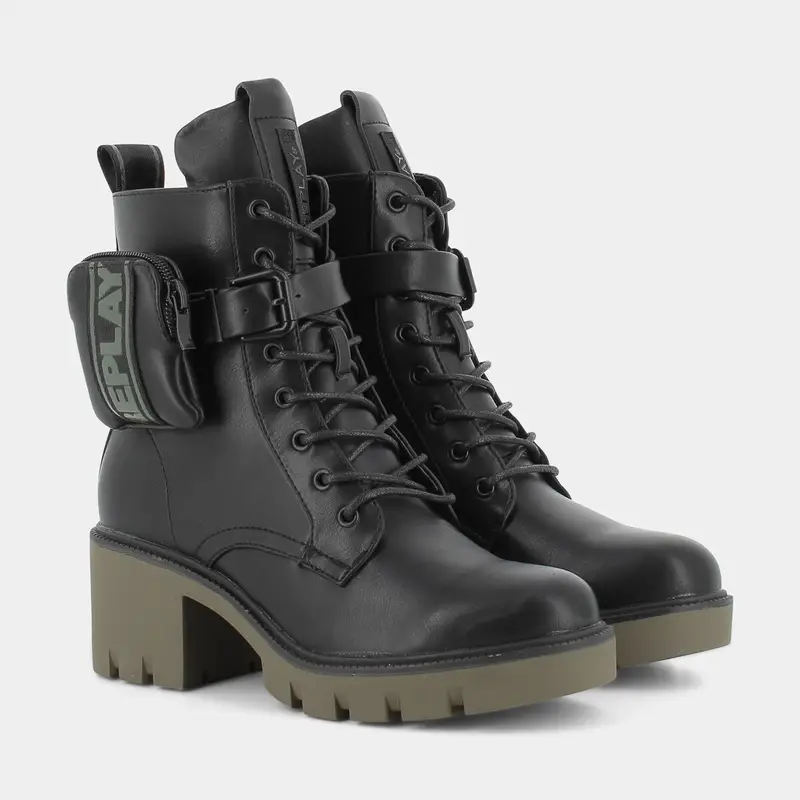 Replay Scarponcini Donna Nero 4212043 miniatura 2