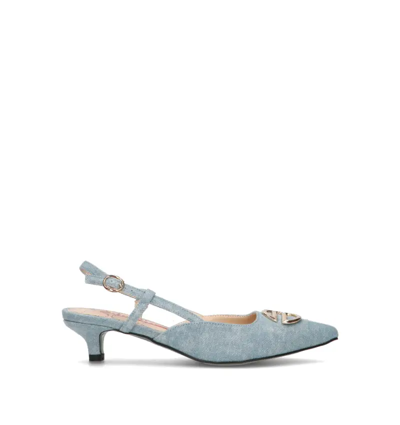 Slingback donna denim Vario