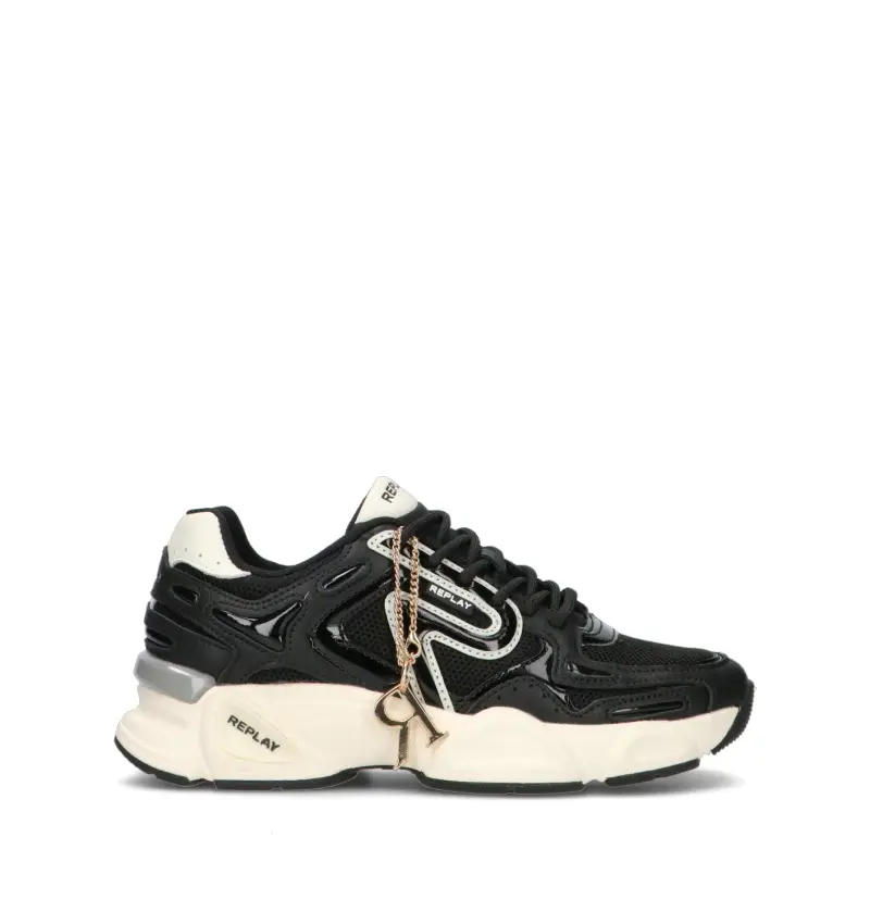 Sneaker donna nera Vario