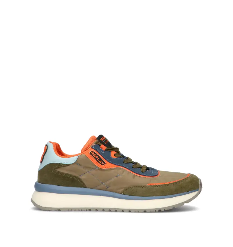 Sneaker uomo verde Vario