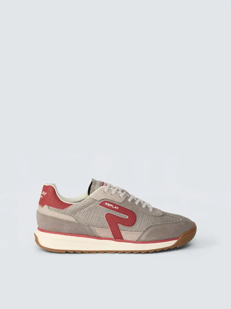 Sneakers Con Lacci Yard Tonal Marrone