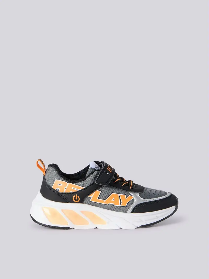 Sneakers Cosmo Lights Boy 1 Marrone