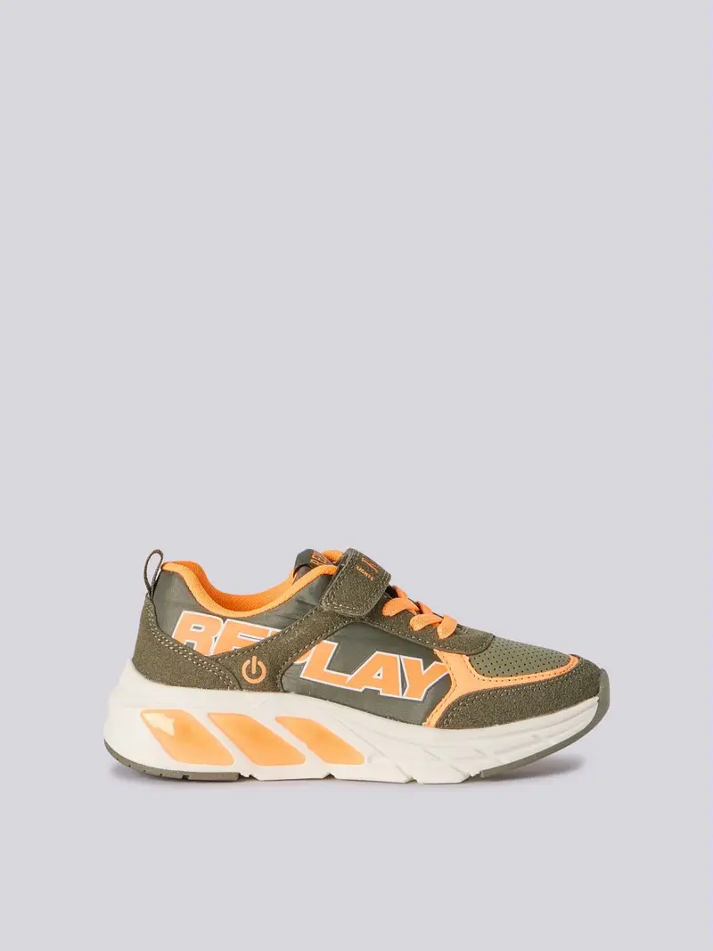 Sneakers Cosmo Lights Boy 1 Verde