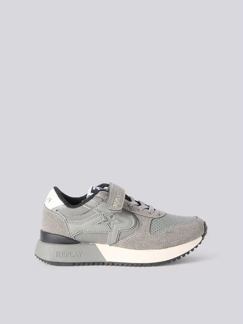 Sneakers Fiber Jr Boy 7 Grigio