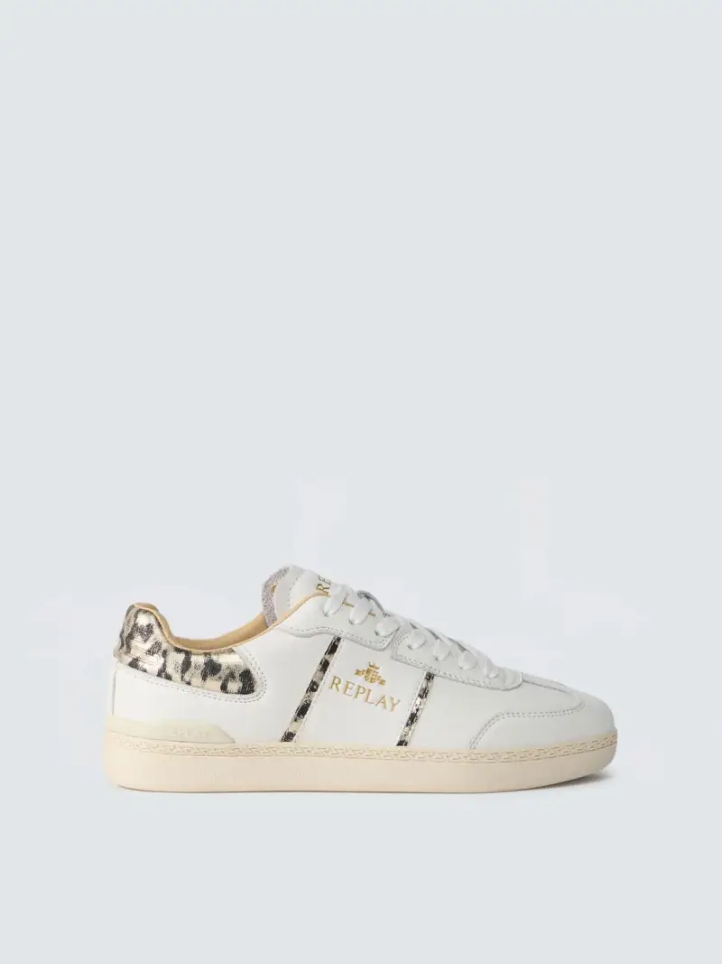 Sneakers In Pelle Pyper W Fusion Grigio