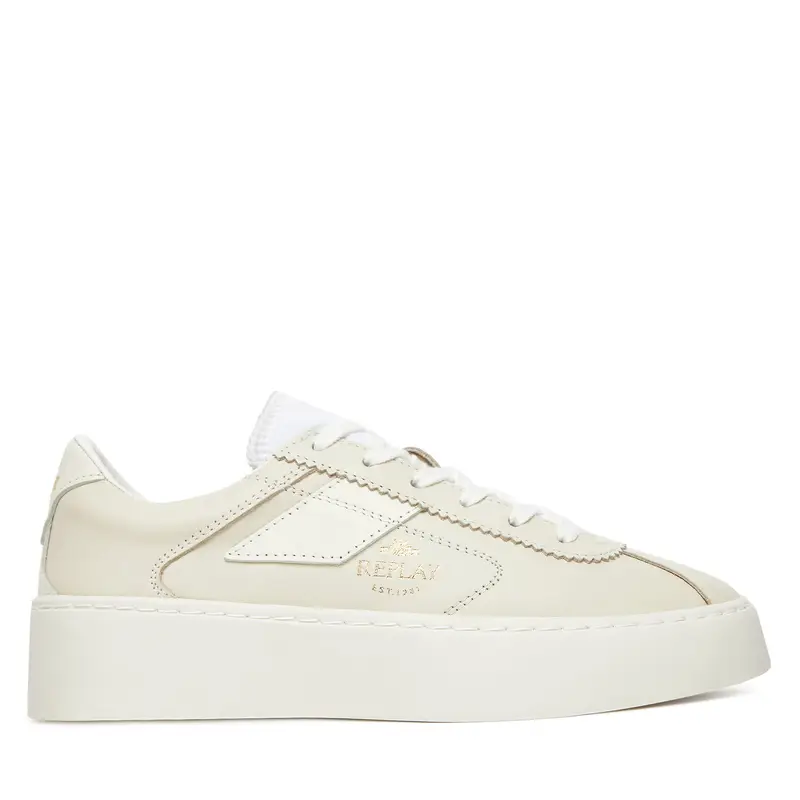 Sneakers REPLAY Allen GWSE4 .000.C0002L Écru Écru
