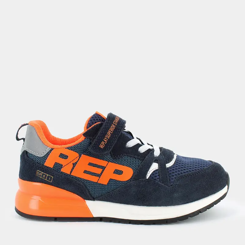 Sneakers Replay da Bambino, blu