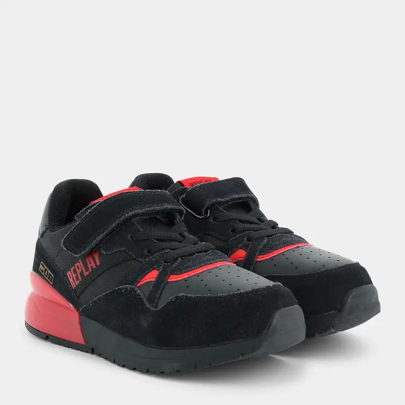 Sneakers Replay da Bambino, nero miniatura 2