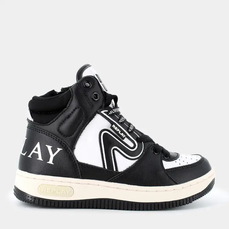 Sneakers Replay da Bambino, nero