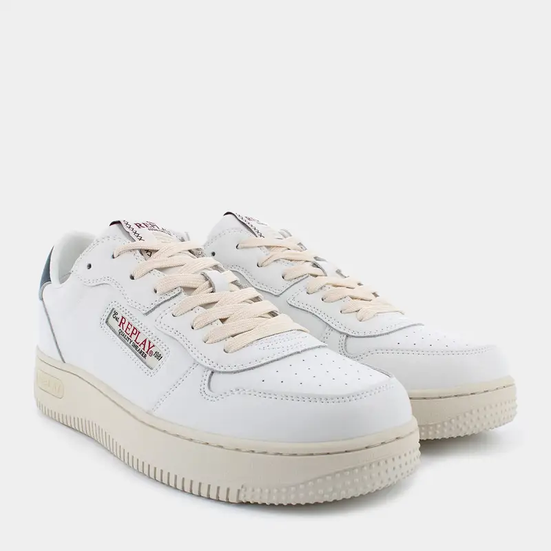 Sneakers Replay da Uomo, bianco miniatura 2
