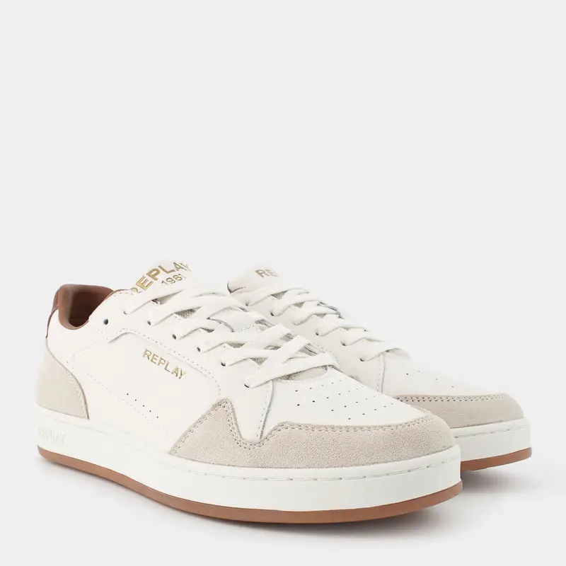 Sneakers Replay da Uomo, bianco miniatura 2