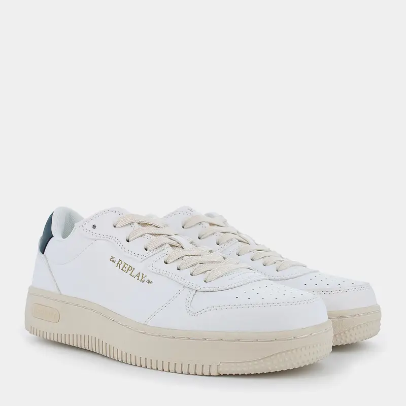 Sneakers Replay da Uomo, bianco miniatura 2