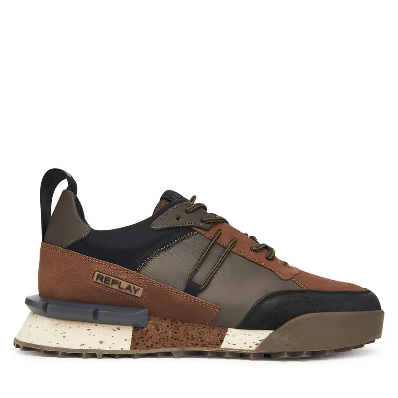 Sneakers REPLAY Field M GMS1P .000.C0064L Marrone