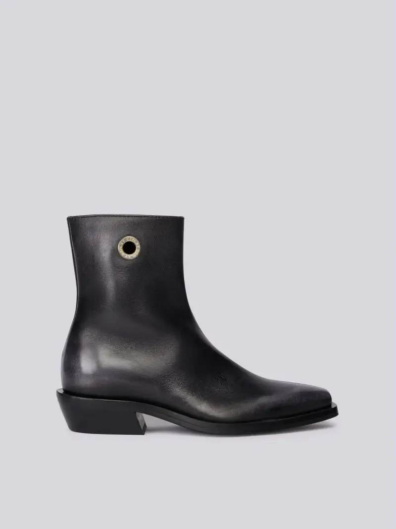 Stivaletto In Pelle Violet Skin