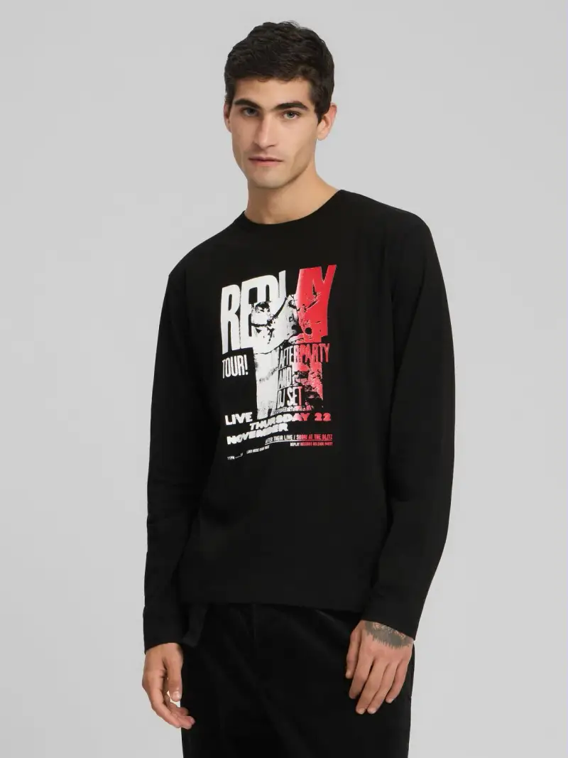 Replay T-shirt Nero 3110521